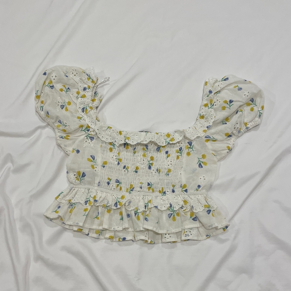 Zara women crop top
